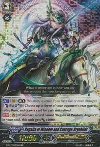 Regalia of Wisdom and Courage, Brynhildr Card Front