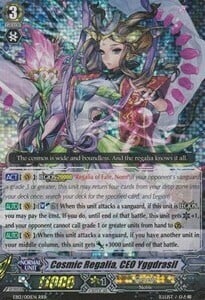 Cosmic Regalia, CEO Yggdrasil [G Format] Card Front