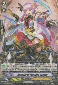Regalia of Fertility, Freyja [G Format] Card Front