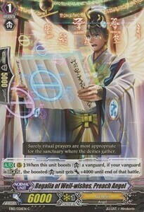 Regalia of Well-wishes, Preach Angel Card Front