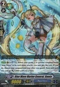 Blue Wave Marine General, Damia Card Front