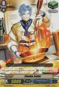 Flambe Sailor [G Format] Card Front
