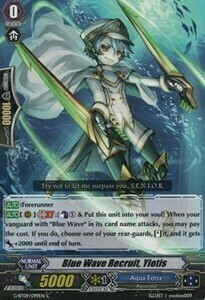 Blue Wave Recruit, Yiotis [G Format] Card Front