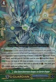 Blue Storm Deterrence Dragon, Ice Barrier Dragon [G Format]