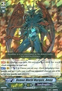 Demon World Marquis, Amon Card Front