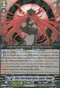 Silver Thorn Dragon Queen, Luquier "Яeverse" Card Front