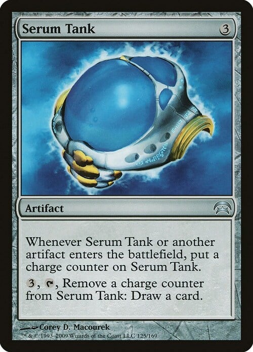 Serum Tank Card Front