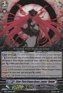 Silver Thorn Dragon Queen, Luquier "Яeverse" [G Format] Card Front