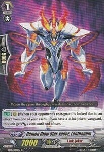 Demon Claw Star-vader, Lanthanum Card Front