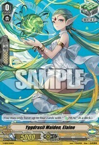 Yggdrasil Maiden, Elaine Card Front