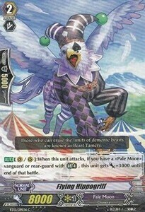 Flying Hippogriff Card Front