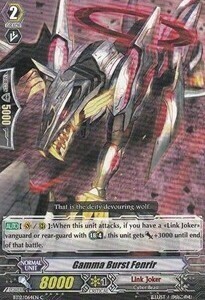 Gamma Burst Fenrir Card Front