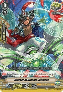 Bringer of Dreams, Belenus [V Format] Card Front