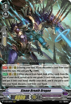 Steam Breath Dragon Card Front