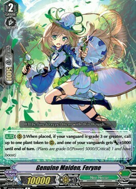 Genuine Maiden, Feryne [V Format] Card Front