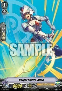 Knight Squire, Allen Card Front
