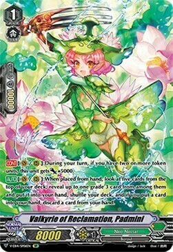 Valkyrie of Reclamation, Padmini [V Format] Card Front