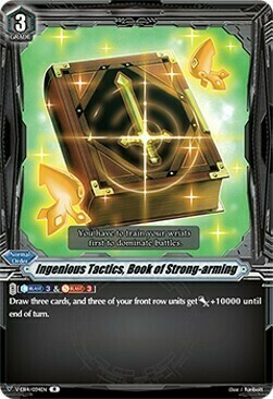 Ingenious Tactics, Book of Strong-arming [V Format] Card Front