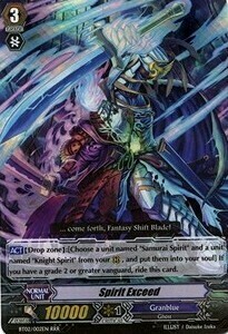 Spirit Exceed [G Format] Card Front