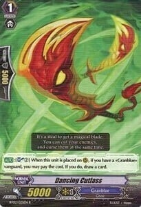 Dancing Cutlass Card Front