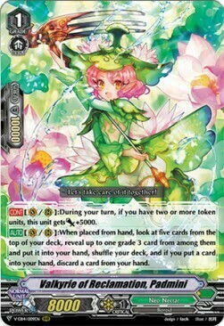 Valkyrie of Reclamation, Padmini [V Format] Card Front