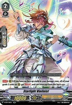 Starlight Violinist [V Format] Card Front