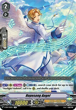Hopesong Angel Card Front