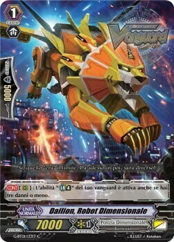 Dailion, Robot Dimensionale Card Front