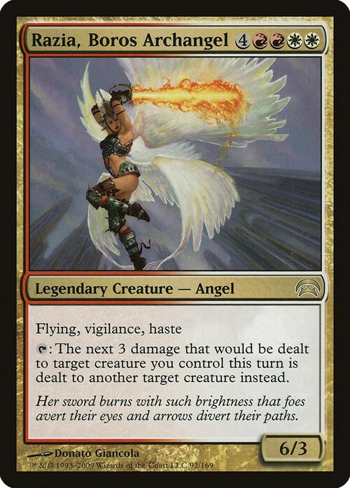 Razia, Boros Archangel Card Front