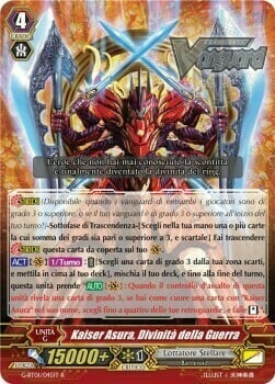 War Deity, Asura Kaiser Card Front