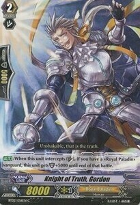 Knight of Truth, Gordon Card Front