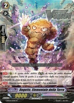 Earth Elemental, Dogetts Card Front