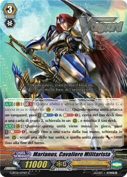 Militaristic Knight, Marianus Card Front