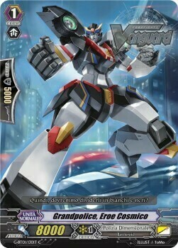 Grandpolice, Eroe Cosmico Card Front