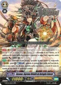 Susanoo, Suprema Divinità da Battaglia Celeste Card Front