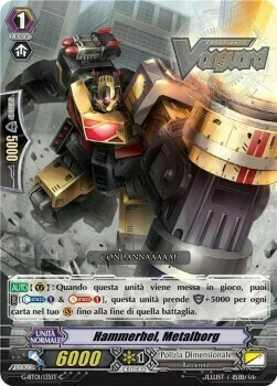 Hammerhel, Metalborg Card Front