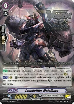 Locobattler, Metalborg Card Front