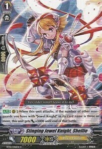 Stinging Jewel Knight, Shellie Card Front