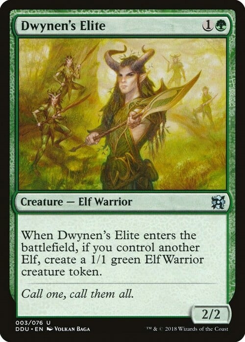 Elite di Dwynen Card Front