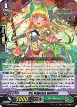 Bud Maiden, Ho Card Front