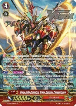 Conquering Supreme Dragon, Conquest Dragon Card Front