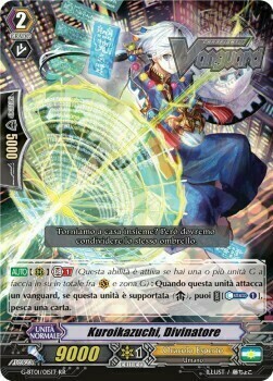 Kuroikazuchi, Divinatore Card Front