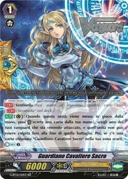 Holy Knight Guardian Card Front