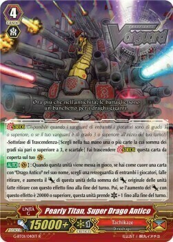 Pearly Titan, Super Drago Antico Card Front