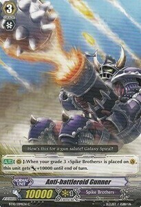 Anti-battleroid Gunner Card Front