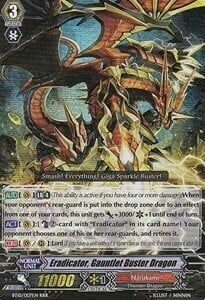 Eradicator, Gauntlet Buster Dragon [G Format] Card Front