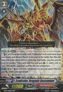 Eradicator, Dragonic Descendant [G Format] Frente