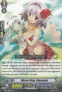 Mirror Diva, Biscayne Card Front