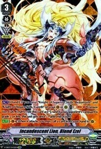 Incandescent Lion, Blond Ezel [V Format] Card Front