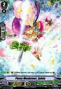 Pansy Musketeer, Sylvia [V Format] Card Front